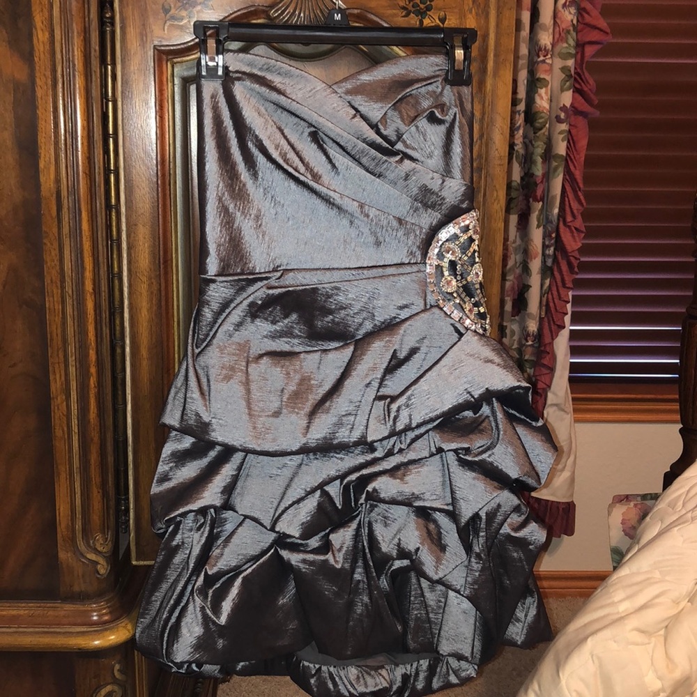 Formal Gray Dress - teeze me